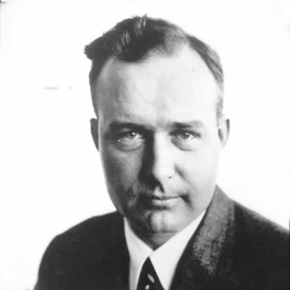 BBVA-OpenMind-Thomas Midgley-inventor más dañino de la historia-3-Midgley participó en conferencia de prensa en 1924 para demostrar la aparente seguridad del TEL. Fuente: Wikimedia