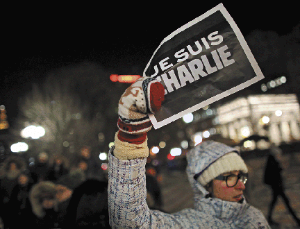 BBVA-OpenMind-Bichara Khader-Europe-Demonstrations of support to the workers of the Charlie Hebdo magazine.
