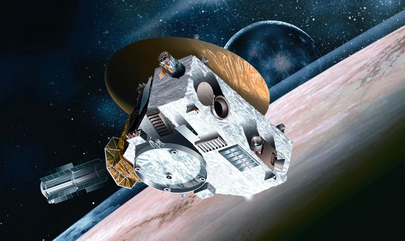 BBVA-OpenMind-El tortuoso camino a Pluton-planeta enano en los confines del Sistema Sola 2 La sonda New Horizons se aproximó en 2015 a Plutón y realizó las mediciones e imágenes de mayor precisión que se han tenido nunca. Imagen: Unsplash