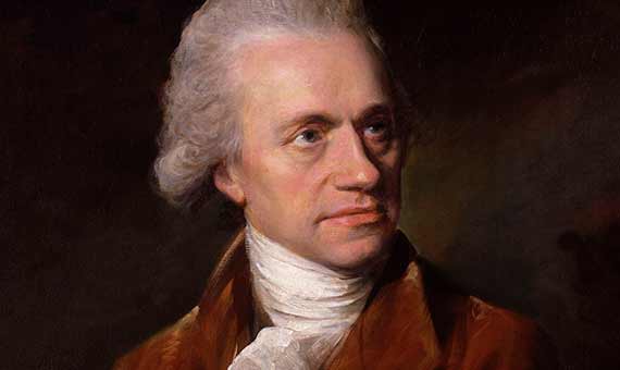 William Herschel fue un pionero de la astronomía estelar. Fuente: National Portrait Gallery