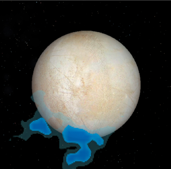 BBVA-OpenMind-Yanes-A 2024 study has tempered expectations of life on Europa by suggesting the moon may produce much less oxygen than previously thought.  Credit: NASA, ESA and L. Roth.