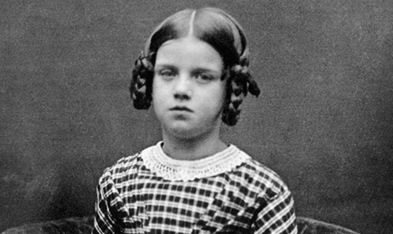  Annie Darwin, daughter of Charles and Emma Darwin. Daguerrotype taken in 1849.