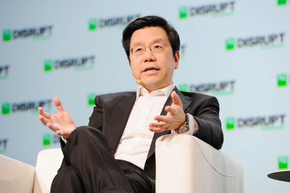 Dr. Kai-Fu Lee speaks onstage during Day 1 of TechCrunch Disrupt SF 2018 at Moscone Center on September 5, 2018 in San Francisco, California. (Photo by Steve Jennings/Getty Images for TechCrunch)