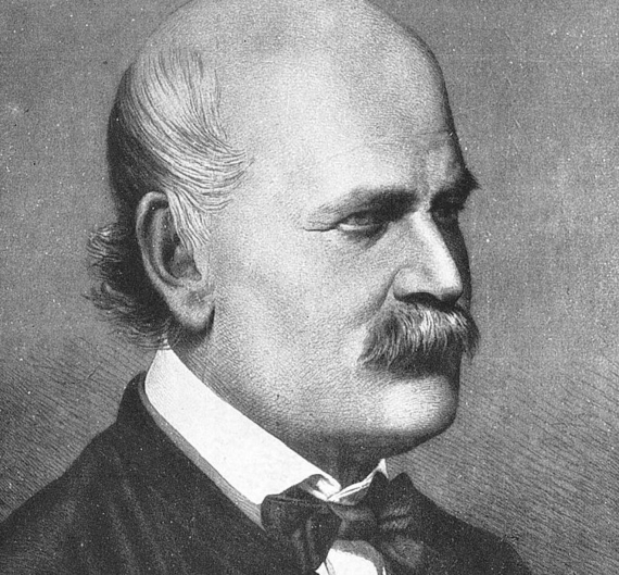 Retrato de Ignaz Semmelweis en 1860. Autor: Jenő Doby