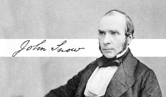 Retrato de John Snow hacia 1856. Crédito: Wikimedia Commons