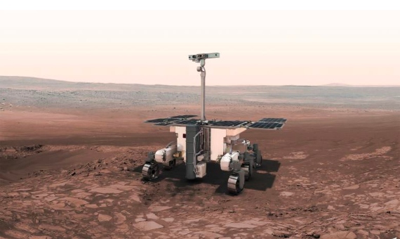 BBVA-OpenMind-La ciencia que viene en 2022 4 - Según los planes de la ESA, el rover de la misión ExoMars despegará en septiembre para alcanzar el planeta rojo en junio del año siguiente. Imagen: ESA