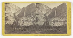 BBVA-OpenMind-Yanes-Historia de los parques nacionales conservacion contra explotacion_3 En 1864, una ley del Congreso firmada por Abraham Lincoln cedió Yosemite a California como parque estatal, pero la protección no fue efectiva. Crédito: Sepia Times/Universal Images Group via Getty Images
