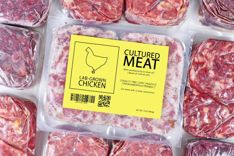 BBVA-OpenMind-Barral-Alimentos de laboratorio que comeremos en el futuro_1 La carne cultivada sigue siendo carne animal, con lo que sus beneficios nutricionales y para la salud son limitados. Crédito: Getty Images/iStockphoto